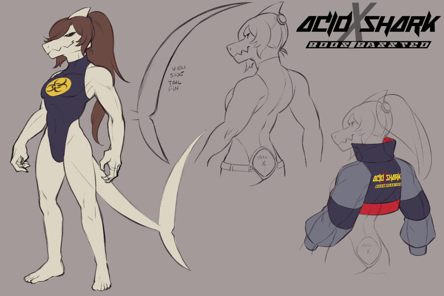 Vtuber Reference Sketch Commission